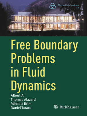 cover image of Free Boundary Problems in Fluid Dynamics